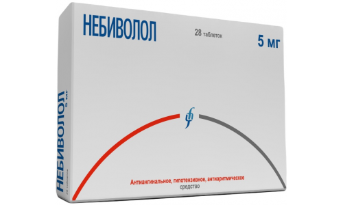 Небиволол таб 5мг №28