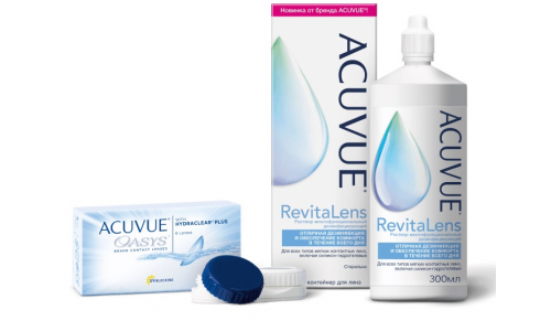 Acuvue Revitalens, раствор для конт линз многофункц 300мл
