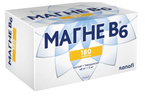 Магне В6, таблетки по №180