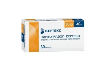 Пантопразол Вертекс, таблетки ппо кишечнораств 40мг №30