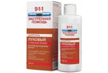 911 Экстренная Помощь шампунь луковый 150мл с красным перцем