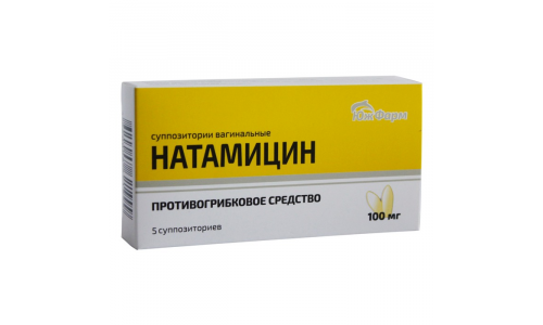 Натамицин супп ваг 100мг №5