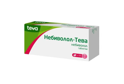 Небиволол Тева, таблетки 5мг №56