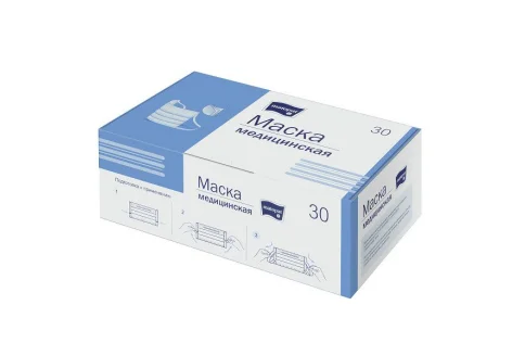 Маска медиц Матопат 3-х слойная №30 Белла
