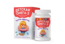 Омега-3 Кук Ля Кук, капсулы жев для детей №100 тутти-фрутти