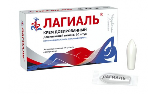 Лагиаль крем-карандаш в форме свечи гигиен №10