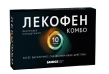 Лекофен Комбо, таблетки ппо 200мг+500мг №10