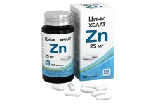 Цинк Хелат капс 25мг №100