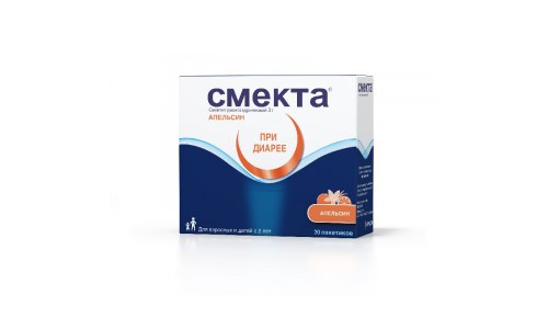 Смекта, порошок для суспензии для внутр пак 3г №20 апельсин