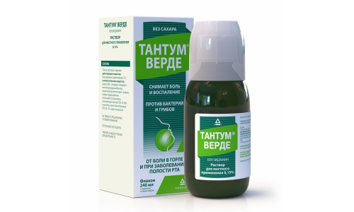 Тантум Верде, раствор д/местн примен 0,15% 240мл