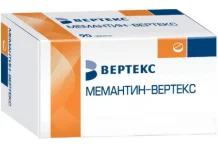 Мемантин Вертекс, таблетки ппо 20мг №90