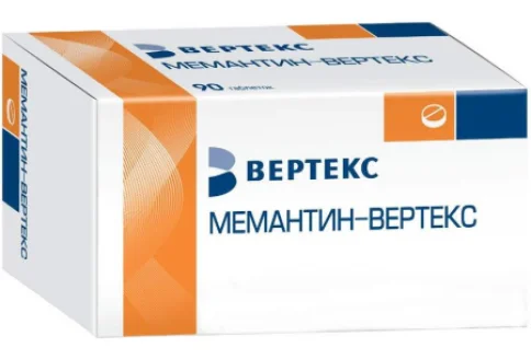 Мемантин Вертекс, таблетки ппо 20мг №90