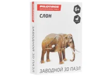 UFMP-61-UF КОНСТРУКТОР 3DПАЗЛ ЗАВОДНОЙ СЛОН 6+