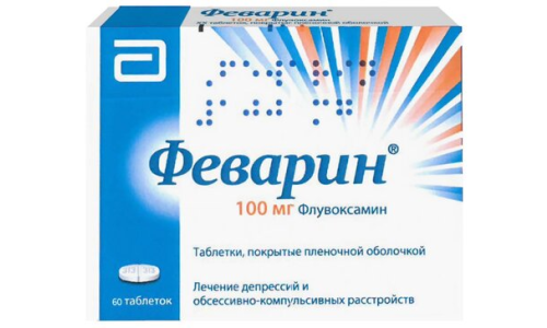 107 Феварин таб ппо 100мг №60