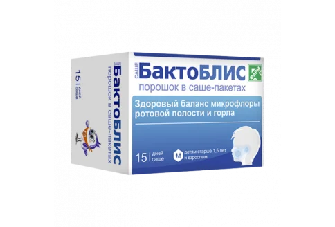 Бактоблис, порошок для прием внутр, саше пакет1500мг №15