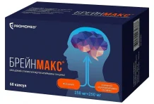 Брейнмакс, капсулы 250мг+250мг №60