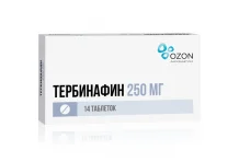 Тербинафин, таблетки 250мг №14