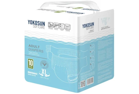 Yokosun подгузники для взр р.XL №10