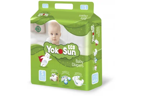 Yokosun Eco подгузники для детей р.S №70 3-6 кг