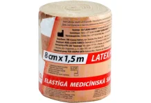 Бинт эласт МР 8смX1,5м Лаума