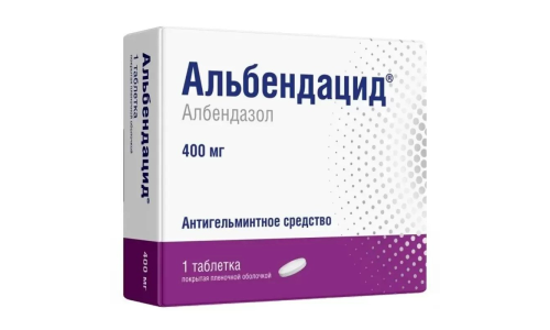 Альбендацид таб ппо 400мг №1