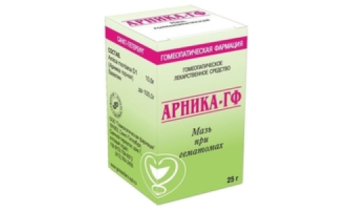 Арника-ГФ, мазь для наруж примен гомеопат 25г