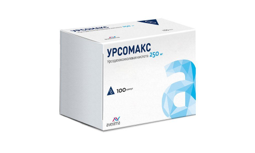 Урсомакс, капсулы 250мг №100