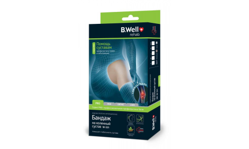 Бандаж для колен суст р.M W-331 беж