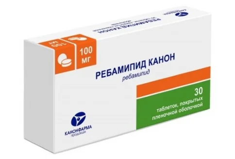 Ребамипид Канон, таблетки ппо 100мг №30