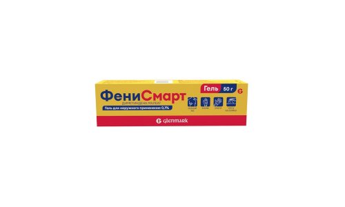 Фенисмарт, гель для наружн примен 0,1% 50г
