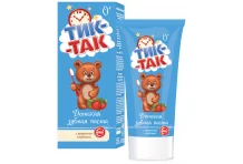 Тик-Так з/паста для детей 0+ 62г клубника
