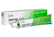 Нимесулид форте, гель д/наружн примен 2% 50г