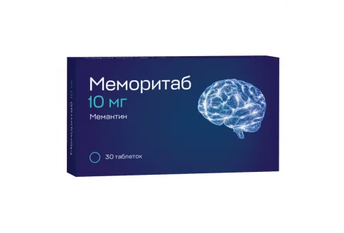 Меморитаб, таблетки диспергир 10мг №30