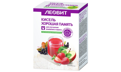Леовит кисель хорошая память пак 20г №5