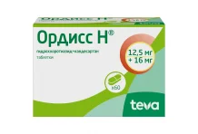 Ордисс H, таблетки 12.5мг+16мг №60