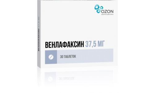 107 Венлафаксин таб 37,5мг №30 фото 2
