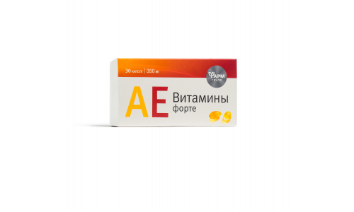 АЕ Витамины Форте, капсулы 350мг №30
