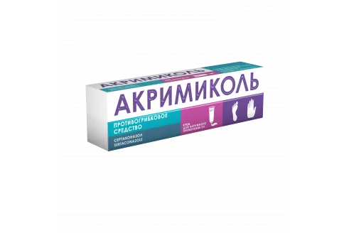 Акримиколь, крем для наруж примен 2% 15г