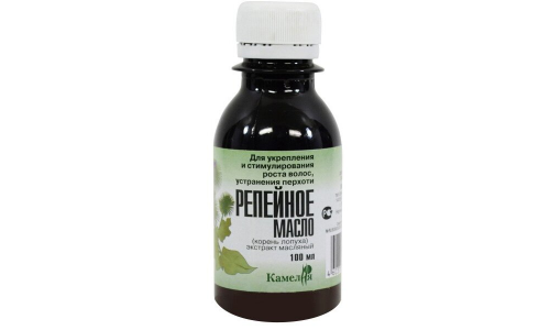 Масло Репейное 100мл корень лопуха