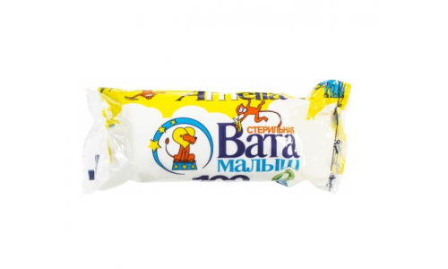 Вата хирург Амелия Малыш 100г стерил