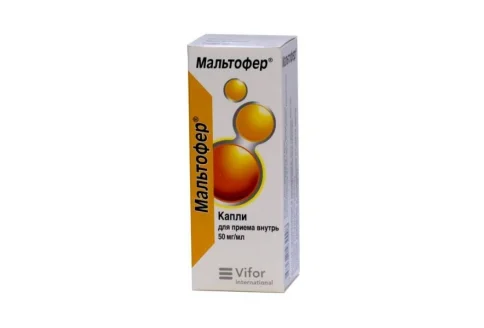 МАЛЬТОФЕР, капли 50МГ/МЛ 30МЛ