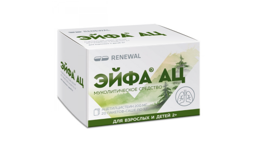 Эйфа АЦ, гранулы для раствора внутр 200мг 3г №20