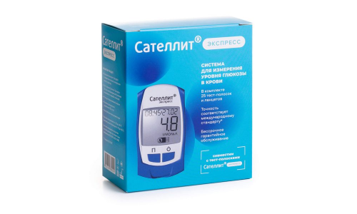 Глюкометр Сателлит Экспресс ПКГ-03