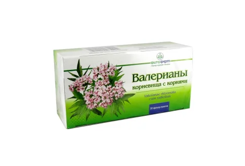 Валериана корневища и корни, фильтр-пакеты 1,5г №20