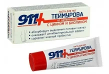911 Теймурова с цинком и биотином паста для наруж примен 50мл