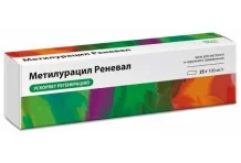 Метилурацил Реневал мазь для мест и наруж примен 10% 25г