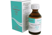 Камфорный Спирт р-р д/наруж примен 10% 40мл