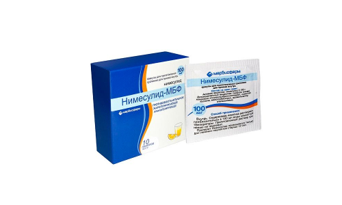Нимесулид-МБФ, гранулы для суспензий для внутр 100мг 2г №10