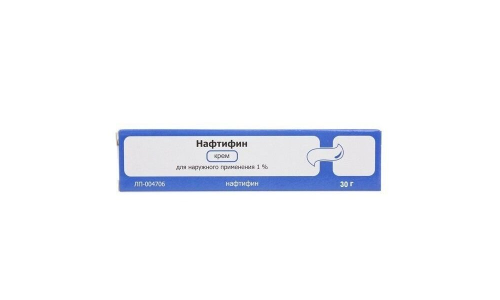Нафтифин крем д/наруж примен 1% 30г