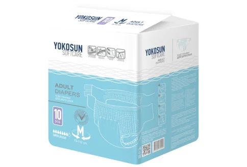 Yokosun подгузники для взрослых р.M (75-112см) №10